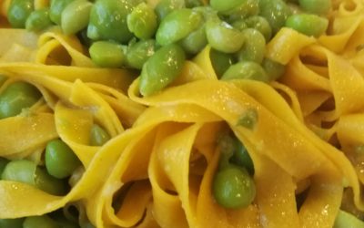 Tagliatelle ai piselli freschi e fegato alla veneziana, il Comfort Food è a Vicenza