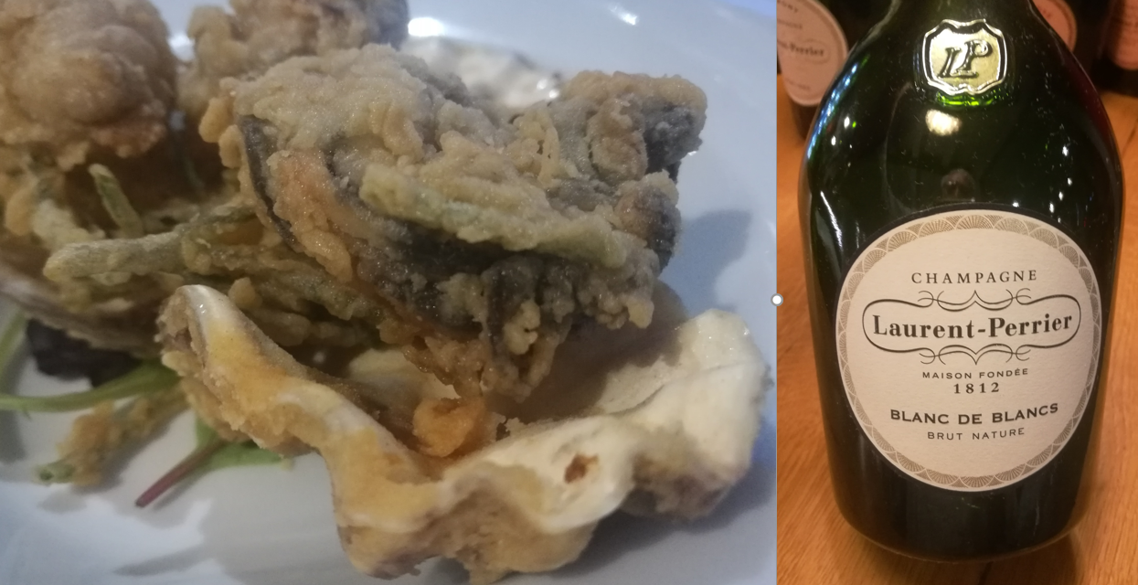 Ostriche e champagne, un mito: ma avete mai assaggiato l’ostrica in tempura? Incredibile