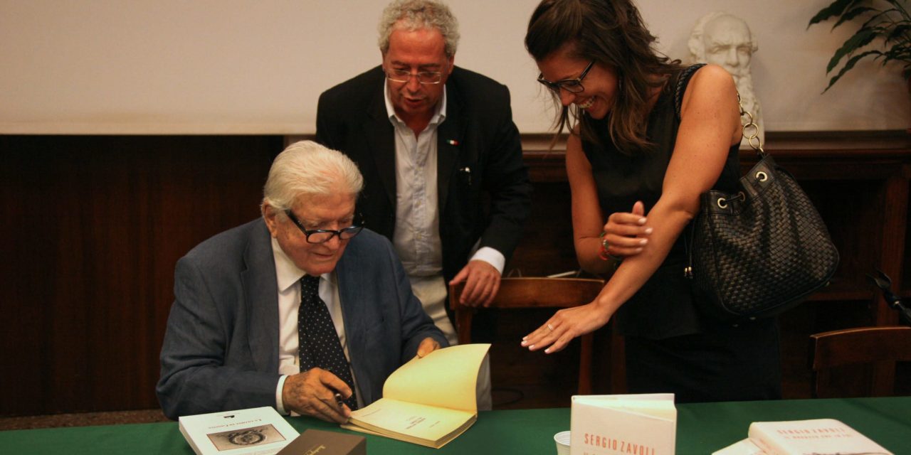 Quando Sergio Zavoli, ragazzo di 89 anni, presentò a Bassano la sua autobiografia