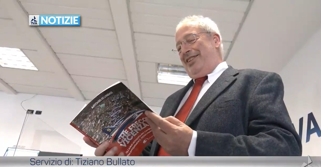 TvA Vicenza manda in onda la mia intervista sul libro che ho scritto sugli anni 90 a Vicenza